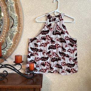 Carolina Belle Sleeveless Blouse- size XL